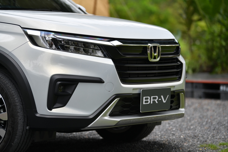 All-new Honda BR-V ตัวถังสีขาวมุกพรีเมียมซันไลต์