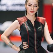 พริตตี้ค่ายมอเตอร์ไซค์ที่งาน Motor Expo 2022