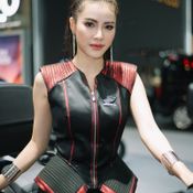 พริตตี้ค่ายมอเตอร์ไซค์ที่งาน Motor Expo 2022