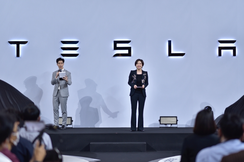 งานเปิดตัว Tesla ในประเทศไทยที่สยามพารากอน