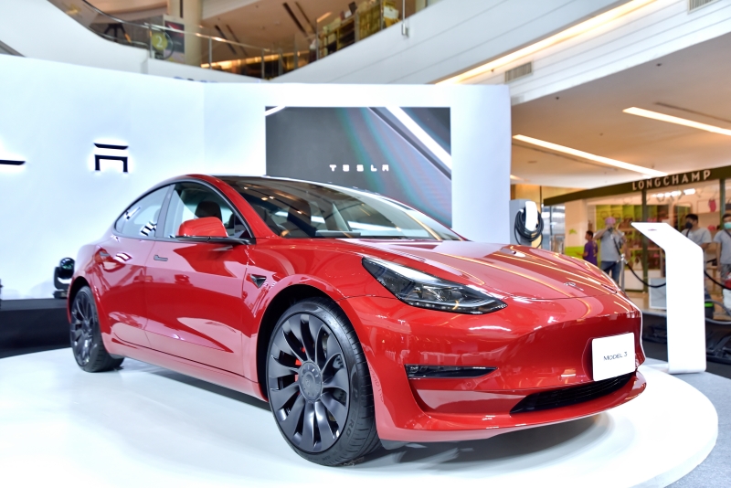 งานเปิดตัว Tesla ในประเทศไทยที่สยามพารากอน