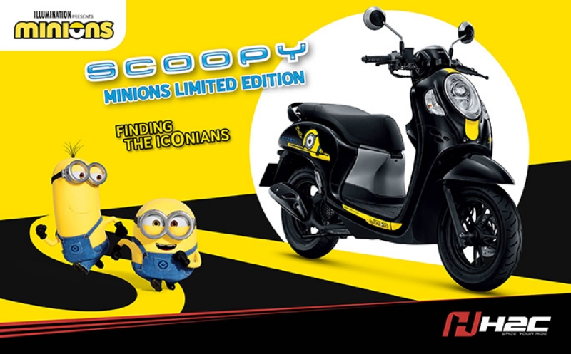 Honda Scoopy MINIONS Limited Edition 2023