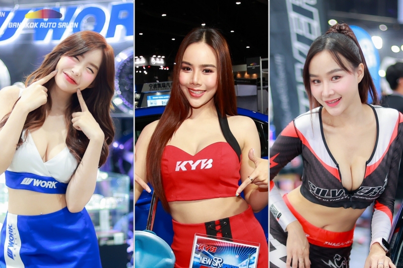 ส่องพริตตี้ในงาน Bangkok Auto Salon 2023