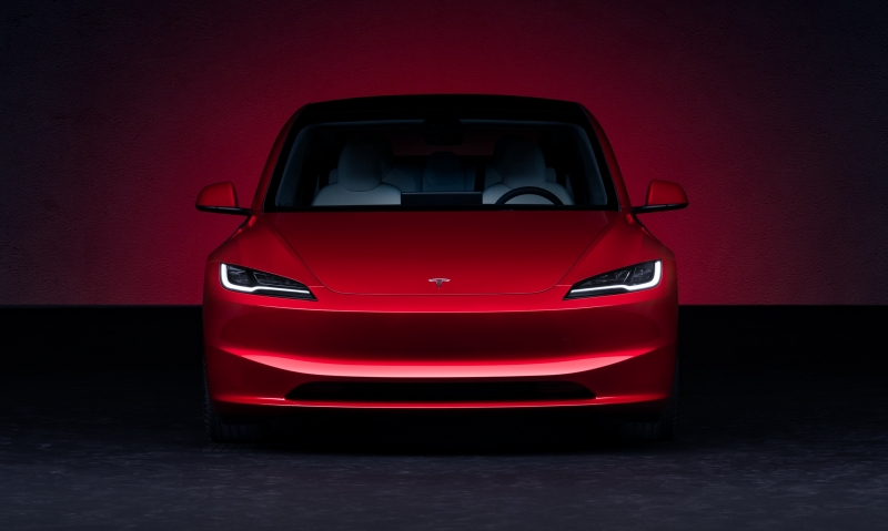 Tesla Model 3 ไมเนอร์เชนจ์
