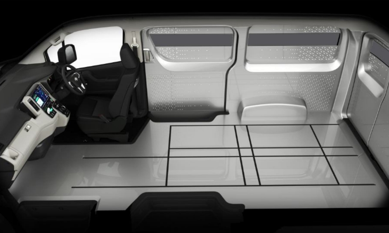 Toyota Global Hiace BEV Concept