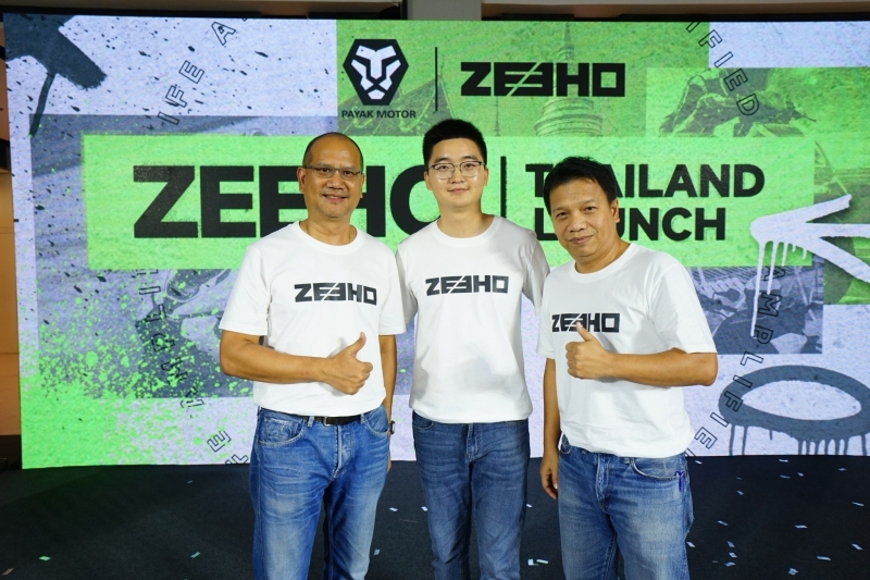 ZEEHO เปิดตัวมอเตอร์ไฟฟ้าพร้อมกัน 3 รุ่นในไทย ราคาเริ่มต้น 85,000 บาท