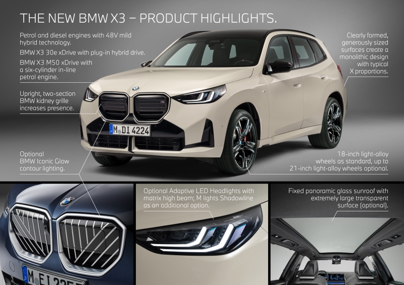 All-new BMW X3 2025 (G45)