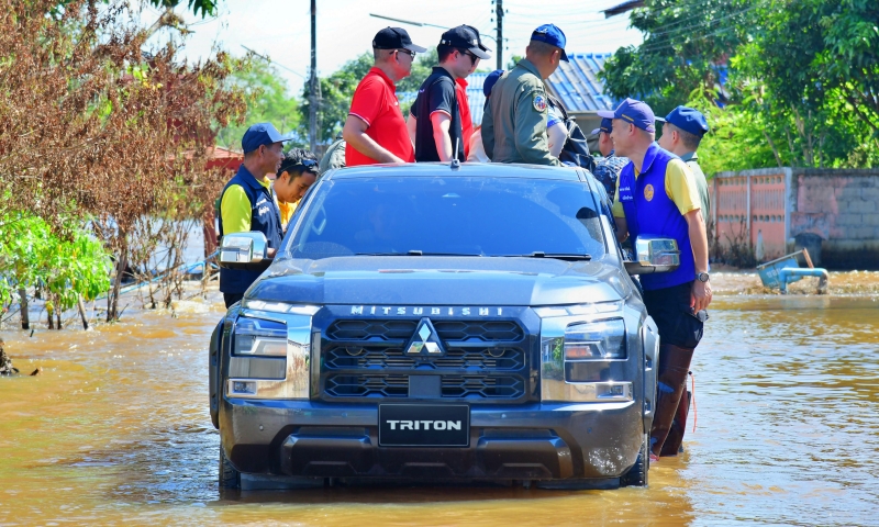 MMTH จับมือกองทัพอากาศไทยช่วยเหลือผู้ประสบอุทกภัย จ.เชียงราย