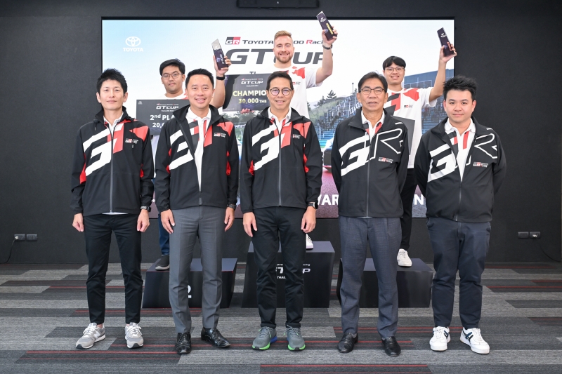 โตโยต้าส่ง 3 นักกีฬาอี-มอเตอร์สปอร์ตลุยศึก TOYOTA GAZOO Racing GT Cup