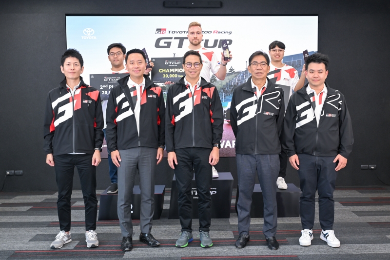 โตโยต้าส่ง 3 นักกีฬาอี-มอเตอร์สปอร์ตลุยศึก TOYOTA GAZOO Racing GT Cup