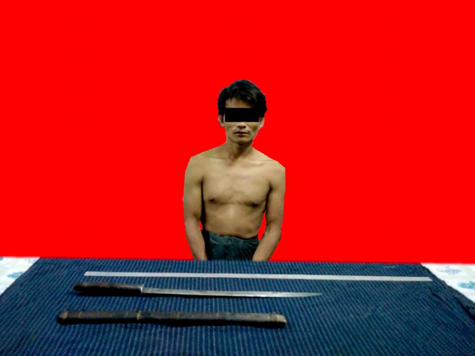 ဓါးကိုင္ေဆာင္ရမ္းကားေနသူမ်ားအား မန္းတြင္ အေရးယူ