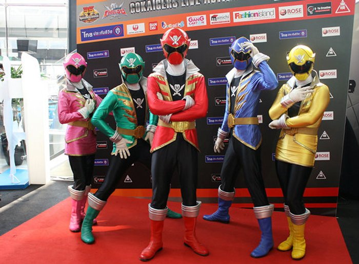 ประกาศผู้โชคดีรับบัตร GOKAIGERS LIVE ACTION SHOW IN BANGKOK มูลค่าใบละ 1,000 ฟรี!!!