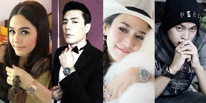 แฟชั่นนาฬิกาข้อมือดารา