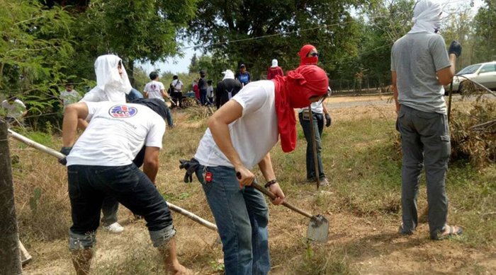 ปัญหาเด็กช่างตีกันแก้ได้ “อุเทนถวาย – ปทุมวัน” ร่วมจิตอาสาลดบาดหมาง