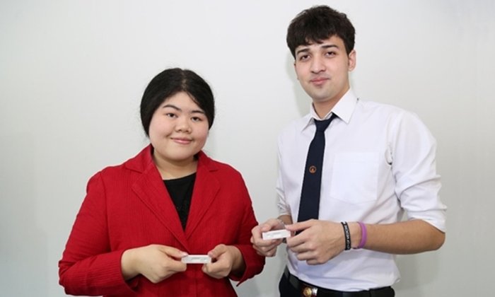 นักศึกษาแพทย์มหิดลปี 1 ชนะรางวัล ชุดตรวจมะเร็งปากมดลูกเบื้องต้นได้ด้วยตนเอง