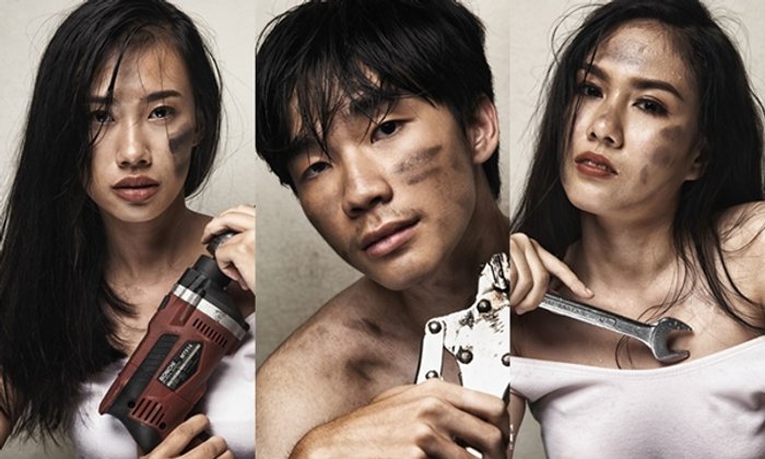 เถื่อน-ดิบไปอีก ภาพถ่ายโปรโมต "ดาวเดือนวิศวะ" จาก ม.นเรศวร ไฮแฟชั่นอีกแล้ว