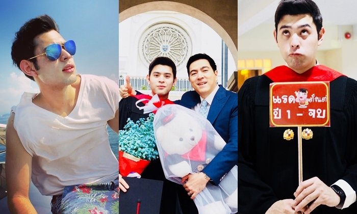 "แมมโบ้ ยุรการ ลูกชายแซม ยุรนันท์" เรียนจบแล้ว เก่งและหล่อได้พ่อมากๆ