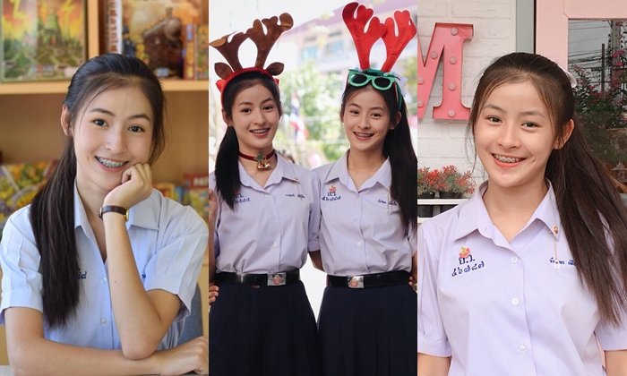 "สแตมป์-สตางค์" สองสาวฝาแฝดจาก โรงเรียนยุพราชวิทยาลัย สวยใสเอาใจไปเลย