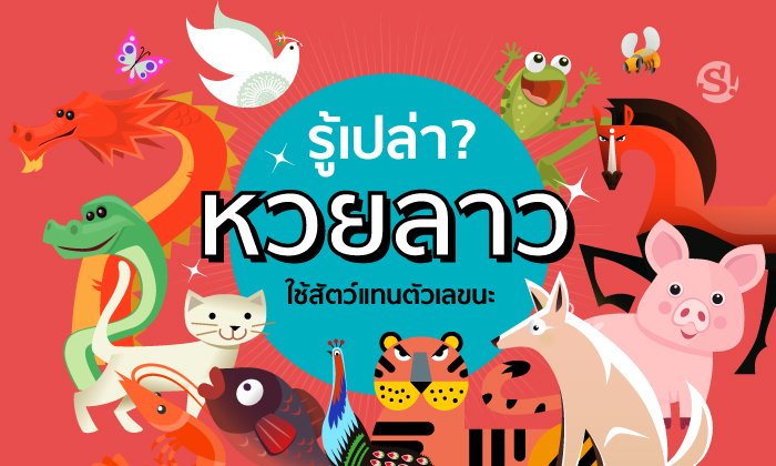 ชิคไปอีก "หวยลาว" ใช้สัตว์แทนตัวเลข มาเกือบทุกสายพันธุ์ตั้งแต่นากยันช้าง