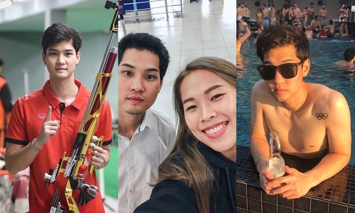 ประวัติ "อัส-นภิศ ต่อตั้งพานิช" หนุ่มหล่อ นักยิงปืนทีมชาติไทยจากจังหวัดเชียงใหม่