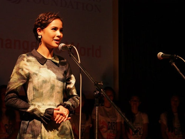 ญาญ่าร่วมงานเปิดกล้องภาพยนตร์เรื่อง “Girl Rising”