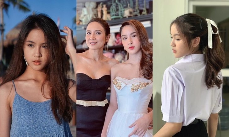 ประวัติ "มุก ณปภัช" ลูกสาววัย 15 ของ "นุ่น ดารัณ" สวยแบบลูกไม้ใต้ต้นมากๆ