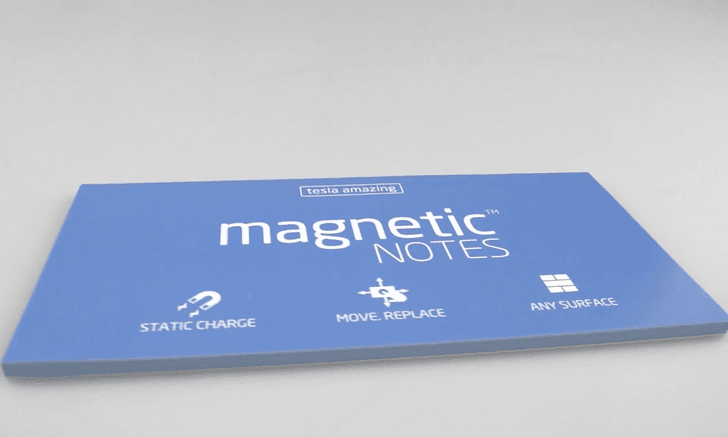 Magnetic Sticky Notes แผ่นโน๊ตแปะได้ทุกพื้นผิวไม่ทิ้งคราบเหนียว