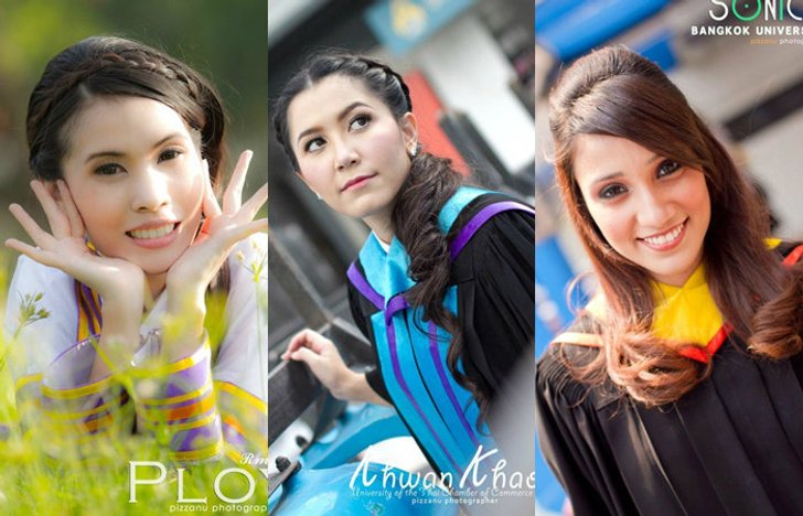 ทรงผมรับปริญญาสำหรับผู้หญิง แบบไหนดีและถูกกฏ