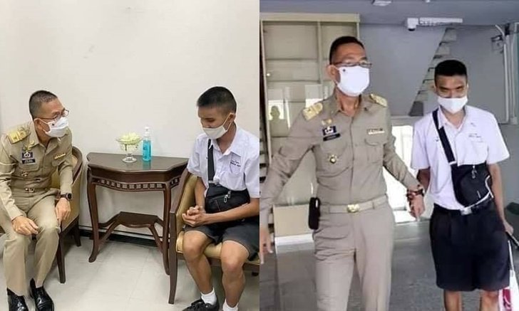 น่าชื่นชม นักเรียนตาบอดเดินทางคนเดียว พัทยา-ปทุมฯ สัมภาษณ์ผู้ว่าเก็บผลงานเพื่อเรียนต่อ