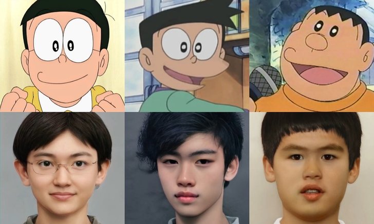 พาส่อง! ถ้าตัวละครในโดราเอมอน เป็นคนจริงๆ จะมีหน้าตายังไง
