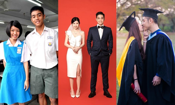 เริ่มจากแอบชอบ หนุ่มแชร์เส้นทางความรัก 8 ปีจากเพื่อนร่วมโรงเรียนสู่การเป็นคู่ชีวิต