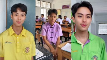 เปิดวาร์ป น้องยูริ บุญทวี หนุ่มสงขลาหน้าใส ถึงจะ ม.3 แต่ความหล่อเกินเบอร์มาก