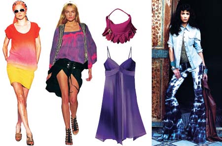 แฟชั่น, เสื้อมัดย้อม