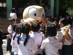วิธิตาฯ เอาใจเด็ก จัด "PangPond School Tour  2010"