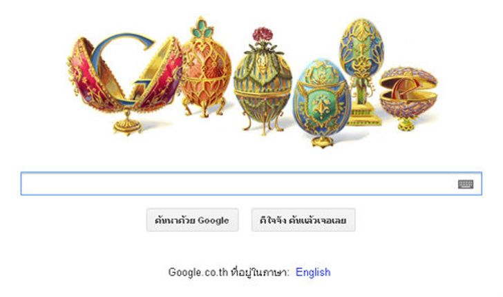 Google วันนี้ Peter Carl Faberge ช่างทองชื่อดัง