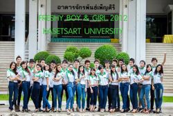 Freshy Boy & Girl 2012 มหาวิทยาลัยเกษตรศาสตร์