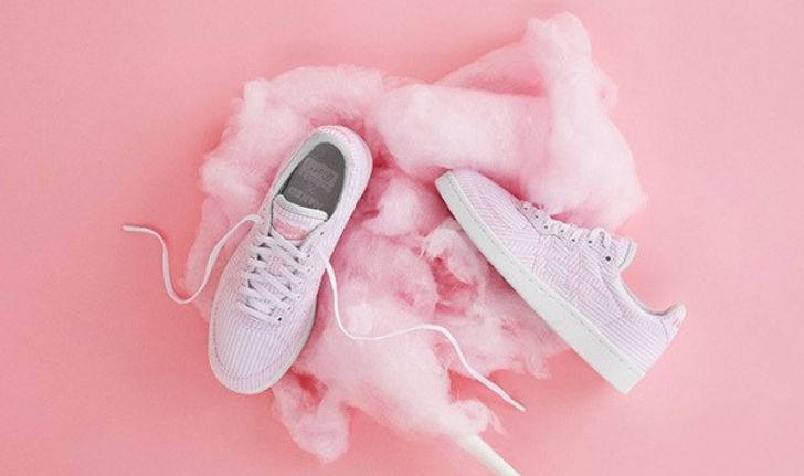 ให้มันเป็นสีชมพู รองเท้าผ้าใบ Cotton Candy จาก Onitsuka Tiger