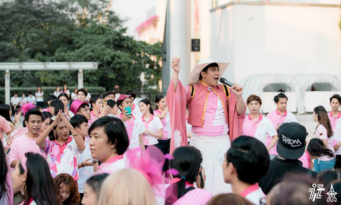 ประกาศศักดา "จุฬาลงกรณ์มหาวิทยาลัย" ยึดแลนด์มาร์ค ชมพูทั้งกรุงเทพ พร้อมศึกฟุตบอลประเพณี