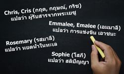 รวม "ชื่อที่สะกดได้หลายภาษา" พร้อมความหมาย อ่านเป็นอังกฤษก็เก๋ อ่านเป็นไทยก็น่ารัก