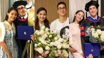 ย้อนความน่ารัก ภาพคู่ วันรับปริญญา "ณเดชน์-ญาญ่า" คู่ขวัญที่รักการเรียน