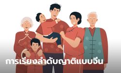 การเรียงลำดับญาติแบบจีน เรียกอย่างไรถึงจะถูกต้อง ถูกหลักเกณฑ์