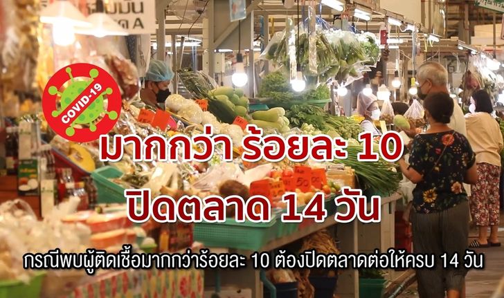 กรมอนามัยแนะนำข้อมูล ยกระดับการป้องกันโควิด-19 เชิงรุก สำหรับตลาด