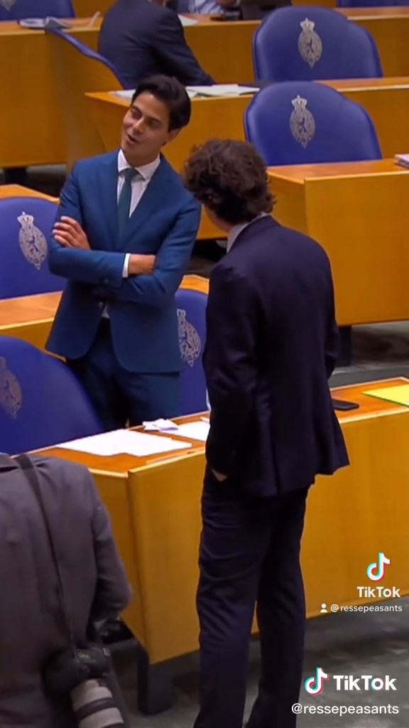 ร็อบ เจตเทน (Rob Jetten) และ เจสซี่ คลาเวอร์ (Jesse Klaver)