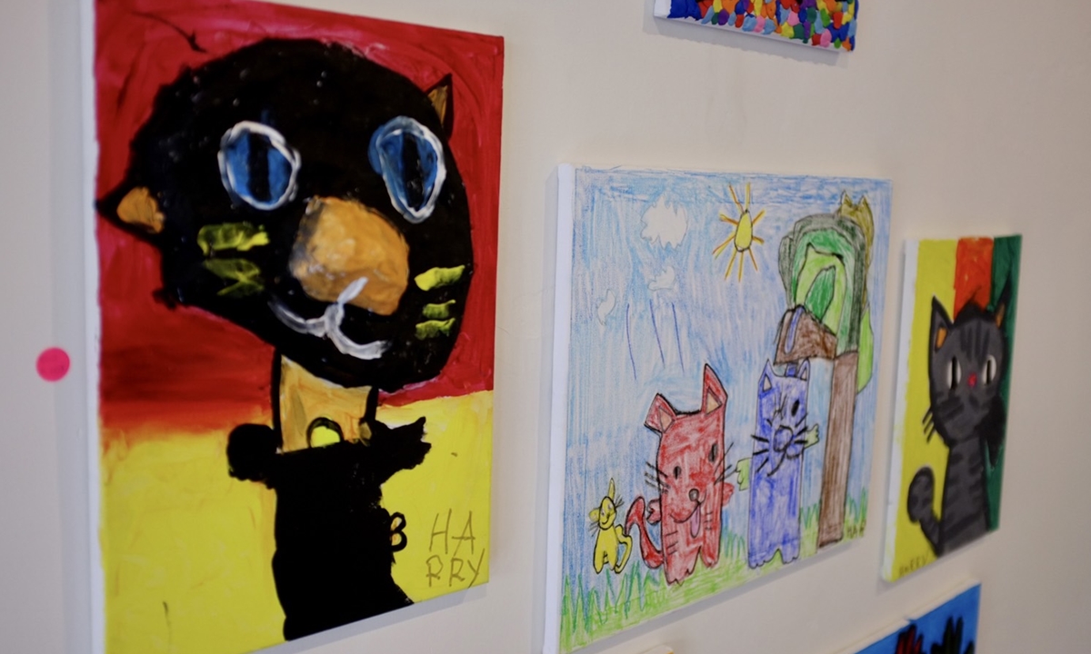 งานแสดงศิลปะ "ศิลปะ.เด็ก.แมว"  งานศิลปะของเด็กๆ กับรูปแมวในจินตนาการ