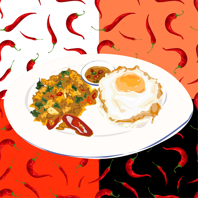 ทายนิสัยจากเมนูผัดกะเพรา