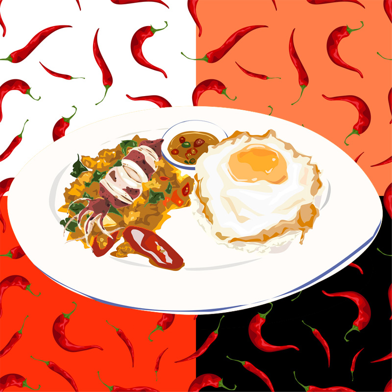 ทายนิสัยจากเมนูผัดกะเพรา