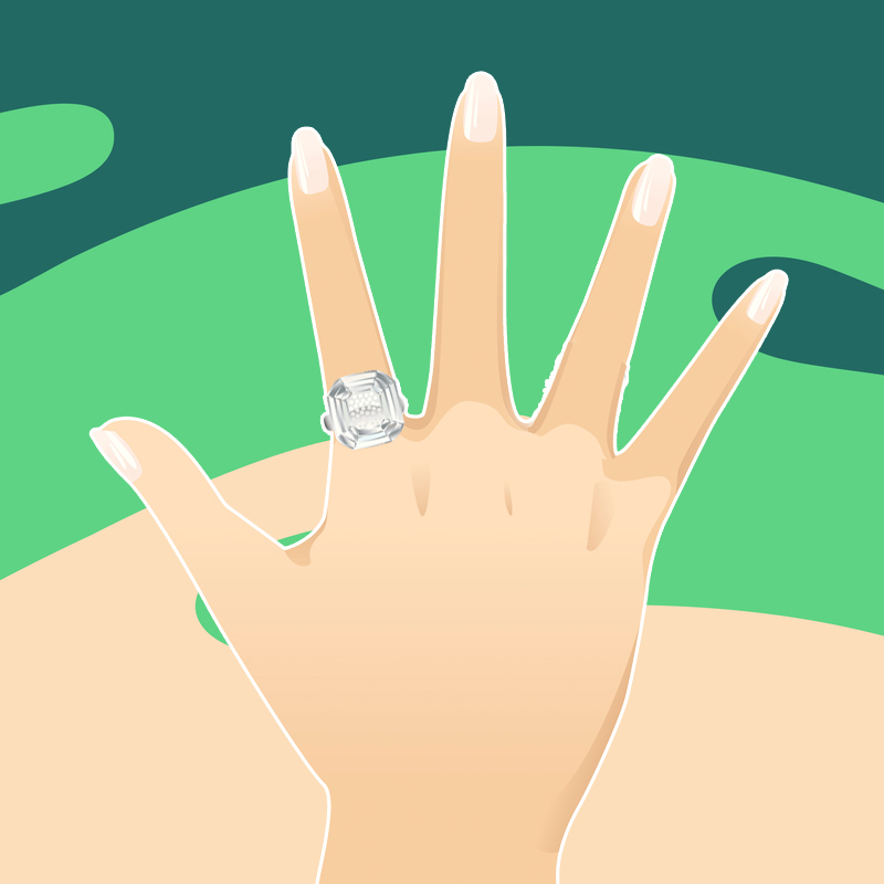 ทายนิสัยจากนิ้วที่สวมแหวน