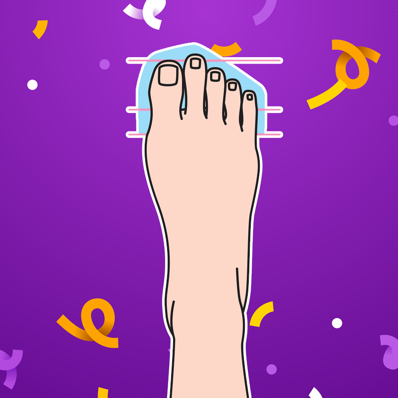 ทายนิสัยจากความยาวนิ้วเท้า