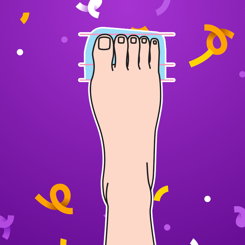 ทายนิสัยจากความยาวนิ้วเท้า