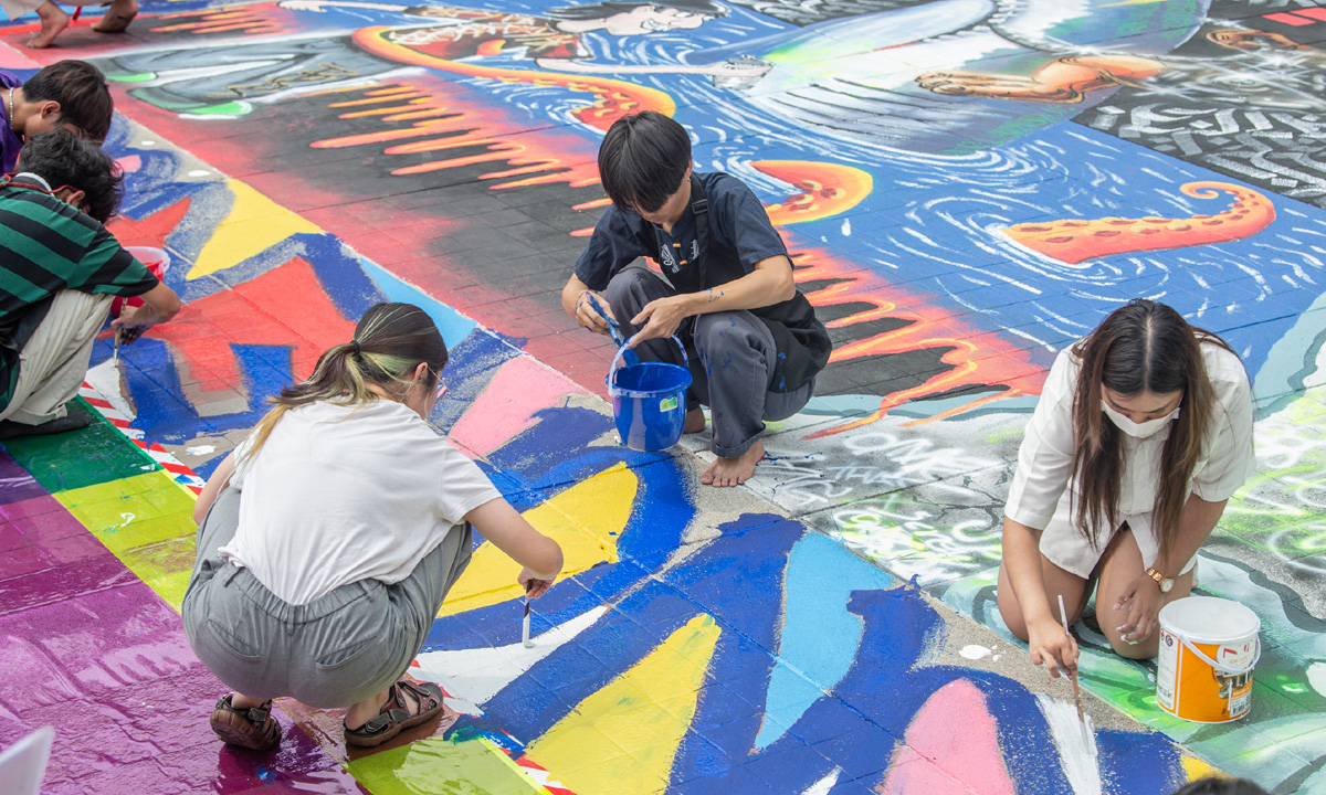 สวนสุนันทา ชวนเสพงานศิลป์ เปิดนิทรรศการ  Color of Bangkok